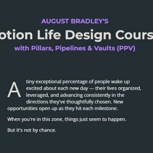 Notion Life Design Course by August Bradley